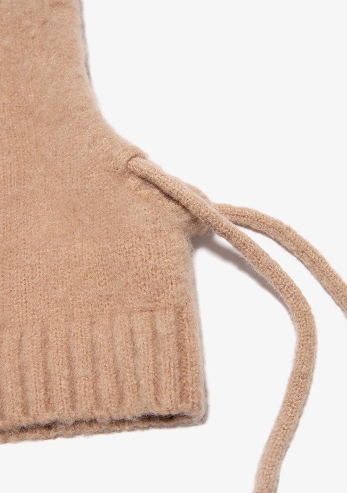 Nordic Bomb Knitted Balaclava Beige