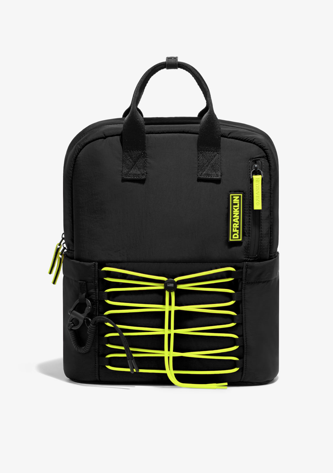 ★depound★ double pocket nylon backpack black (S) MUSINSA | DEPOUND Double Pocket Nylon Backpack Small [Black]