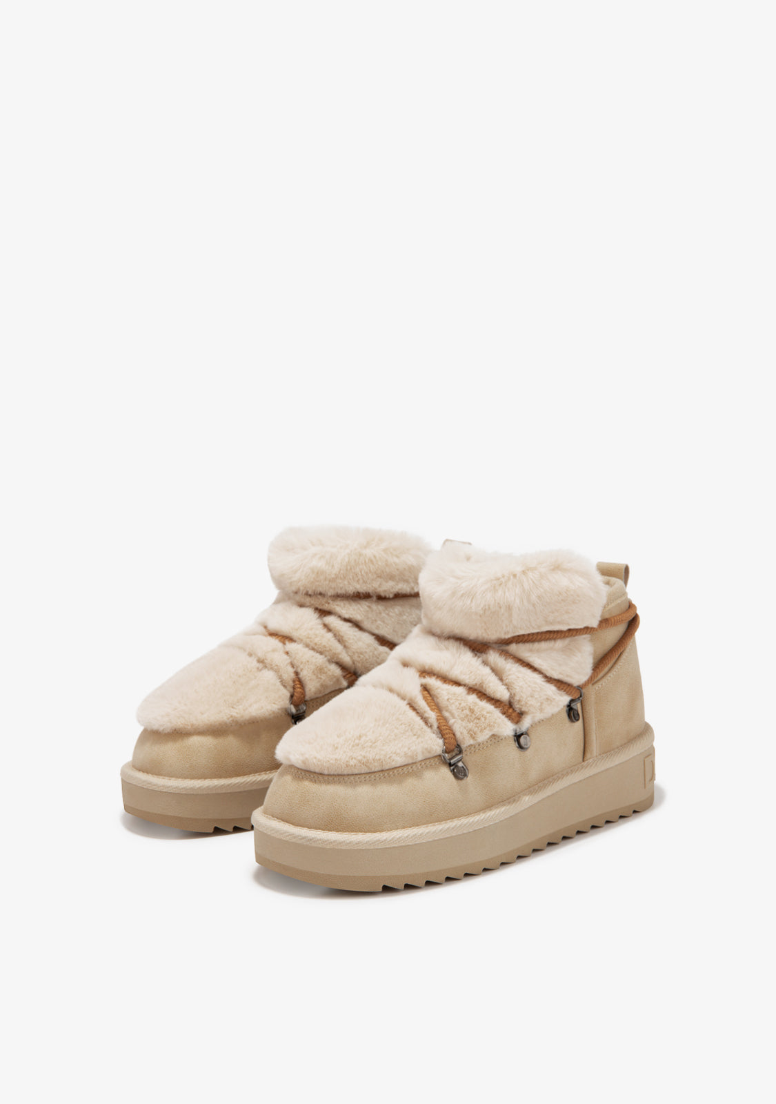 Nordic Trk Fur Low Beige Kids