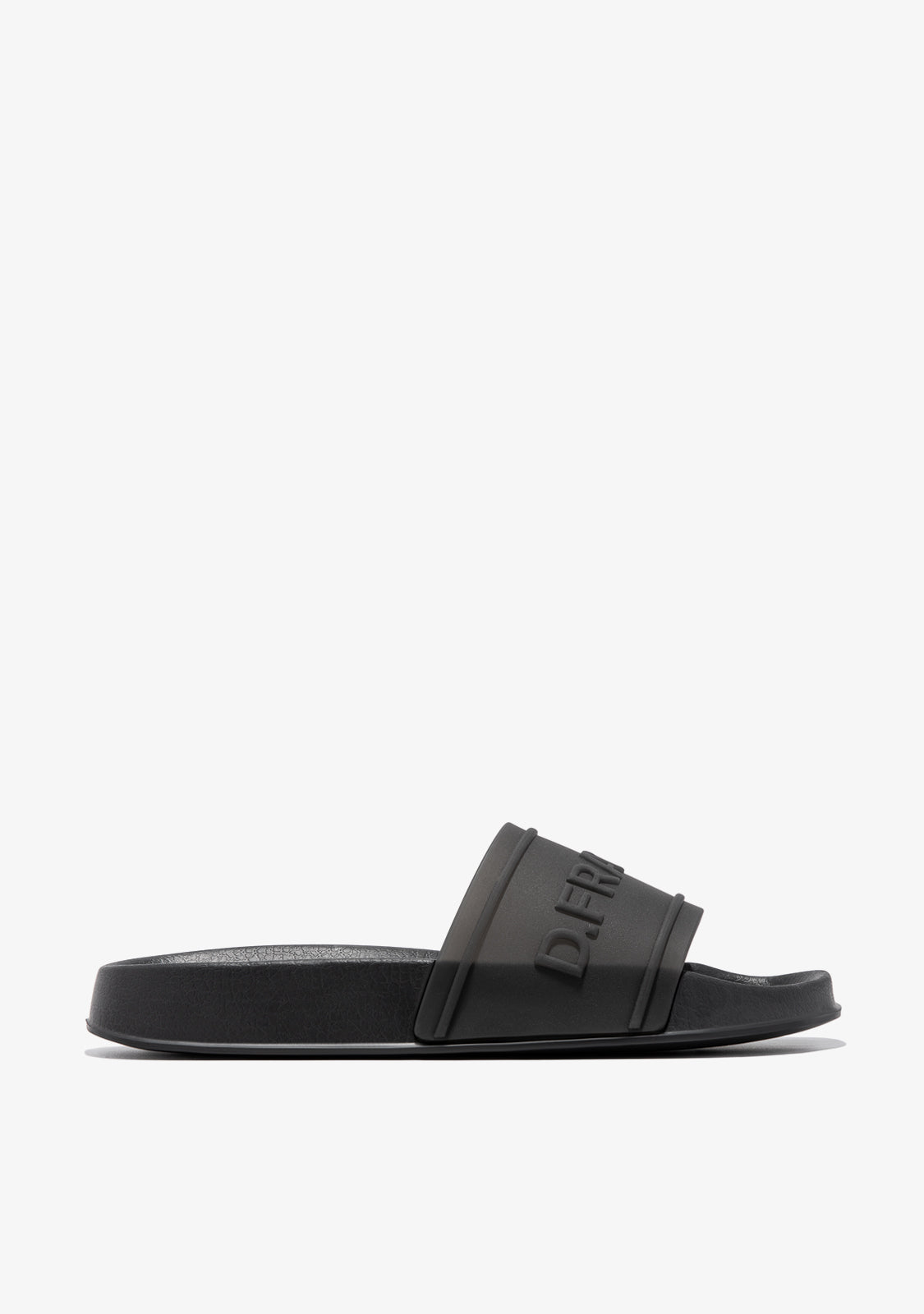 Gianni Kavanagh - Black Luxe Slides - Pantofle - Černé - Fashion