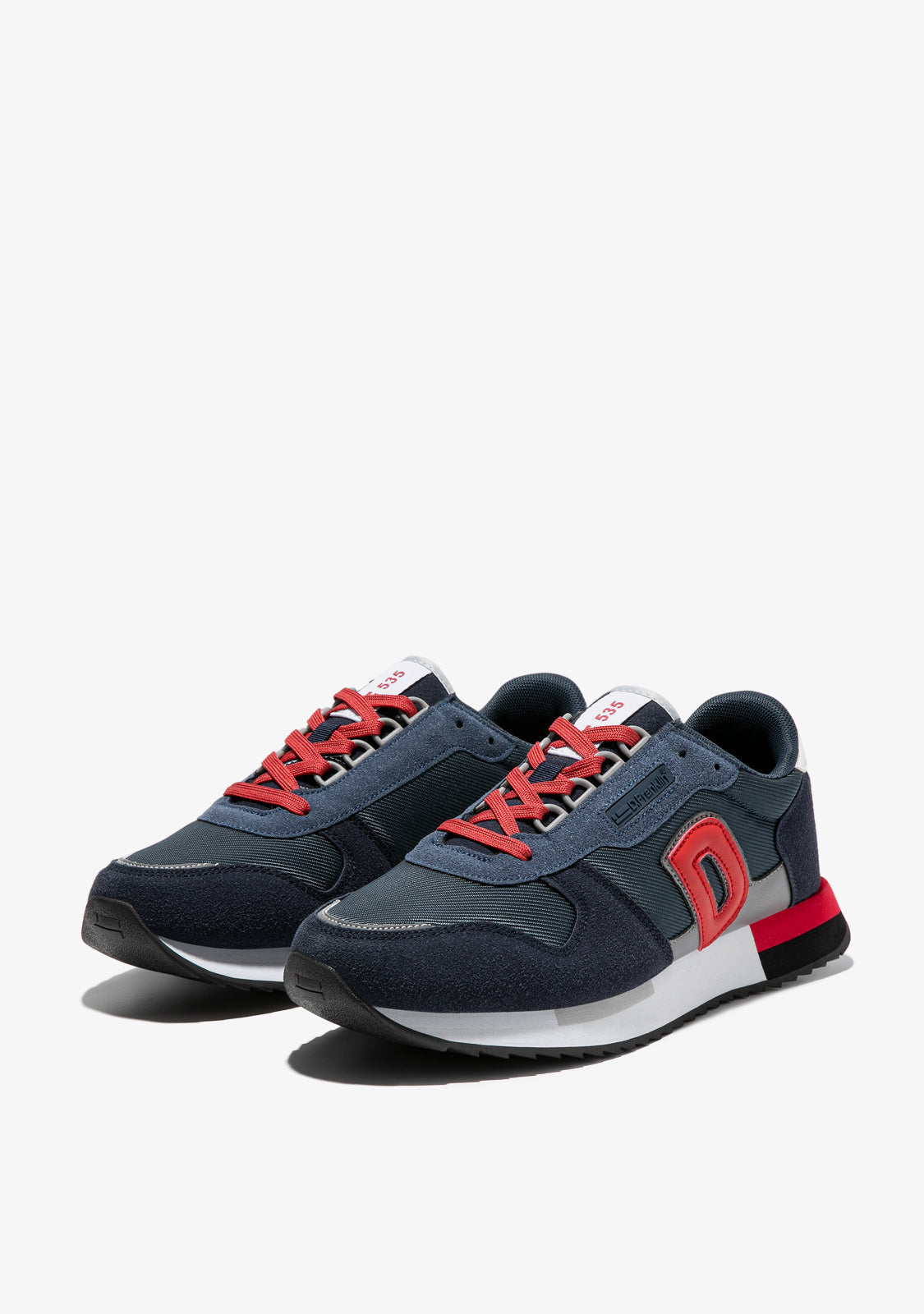 535 Navy / Red