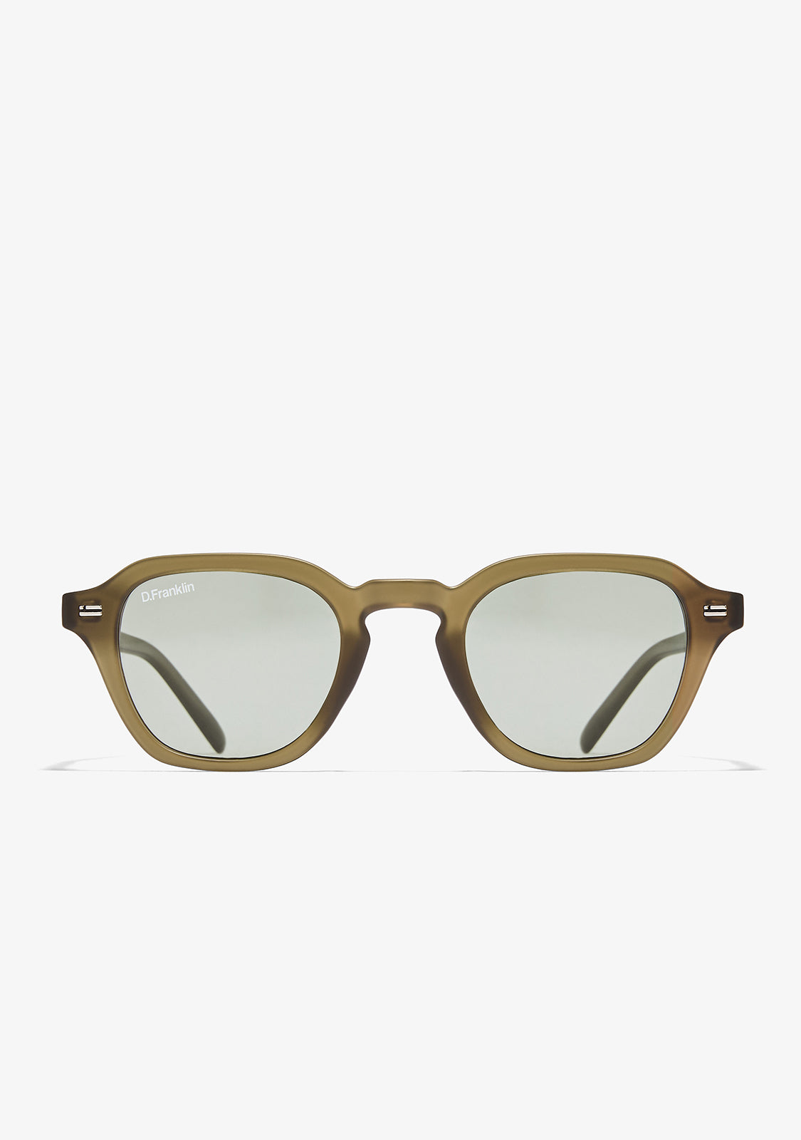 Ultra Light S Square Matte Green Sunglasses | D.Franklin