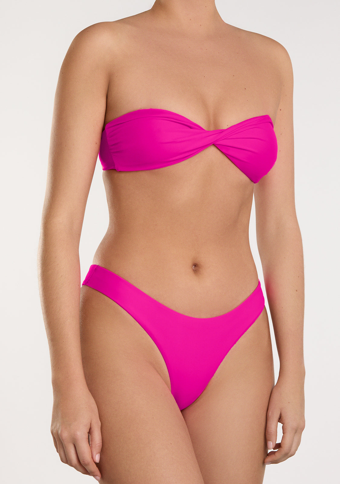 Harper Top Ava Bottom Hot Pink Bikini
