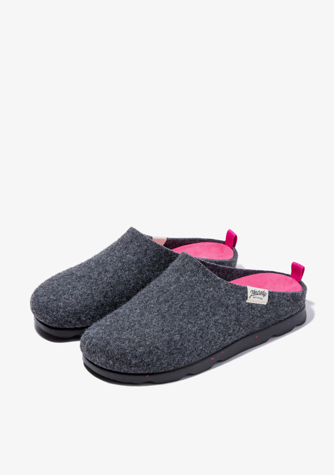 Mercredy Slipper Black / Fuchsia