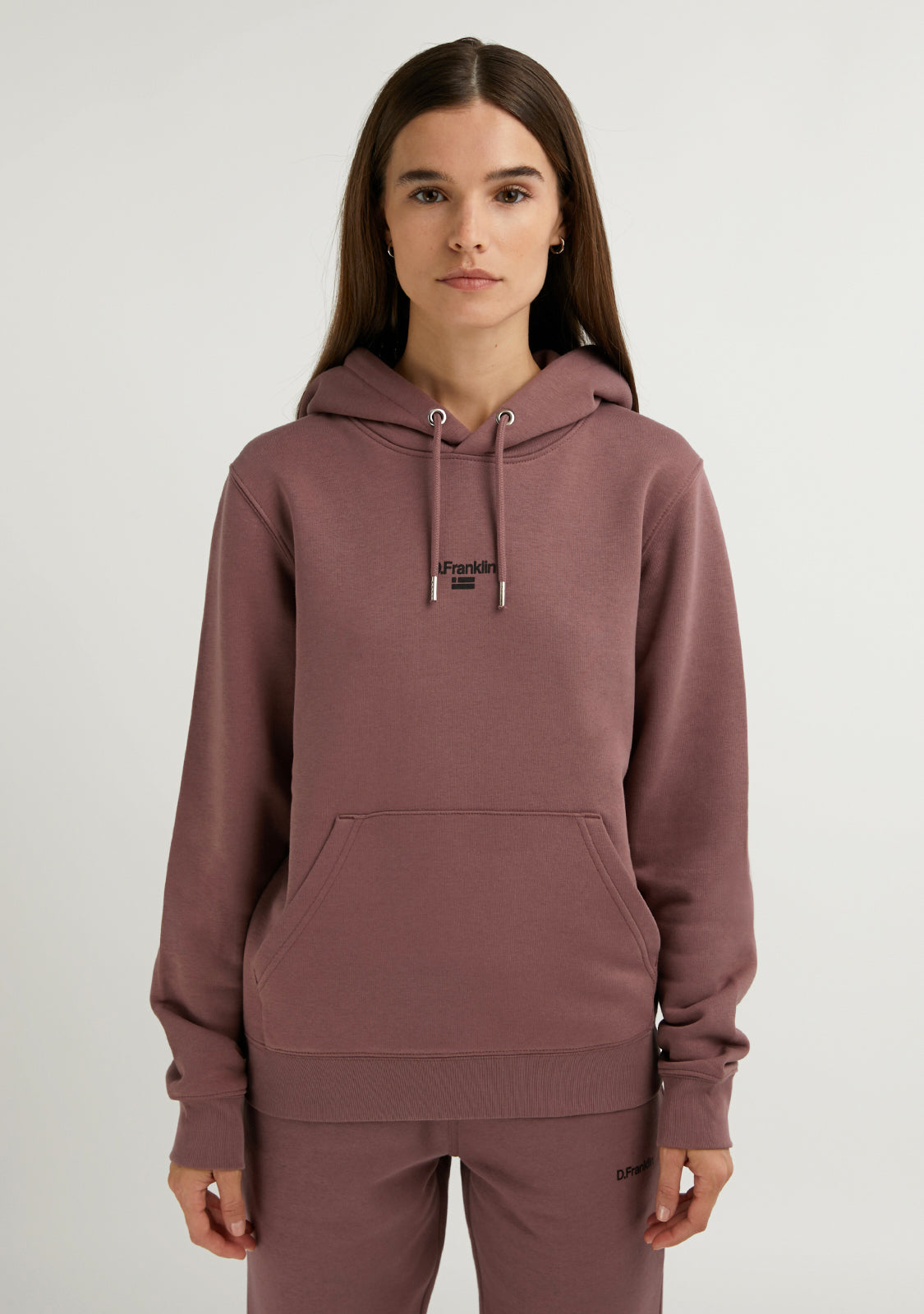 Mid Logo Hoodie Coffee / Black