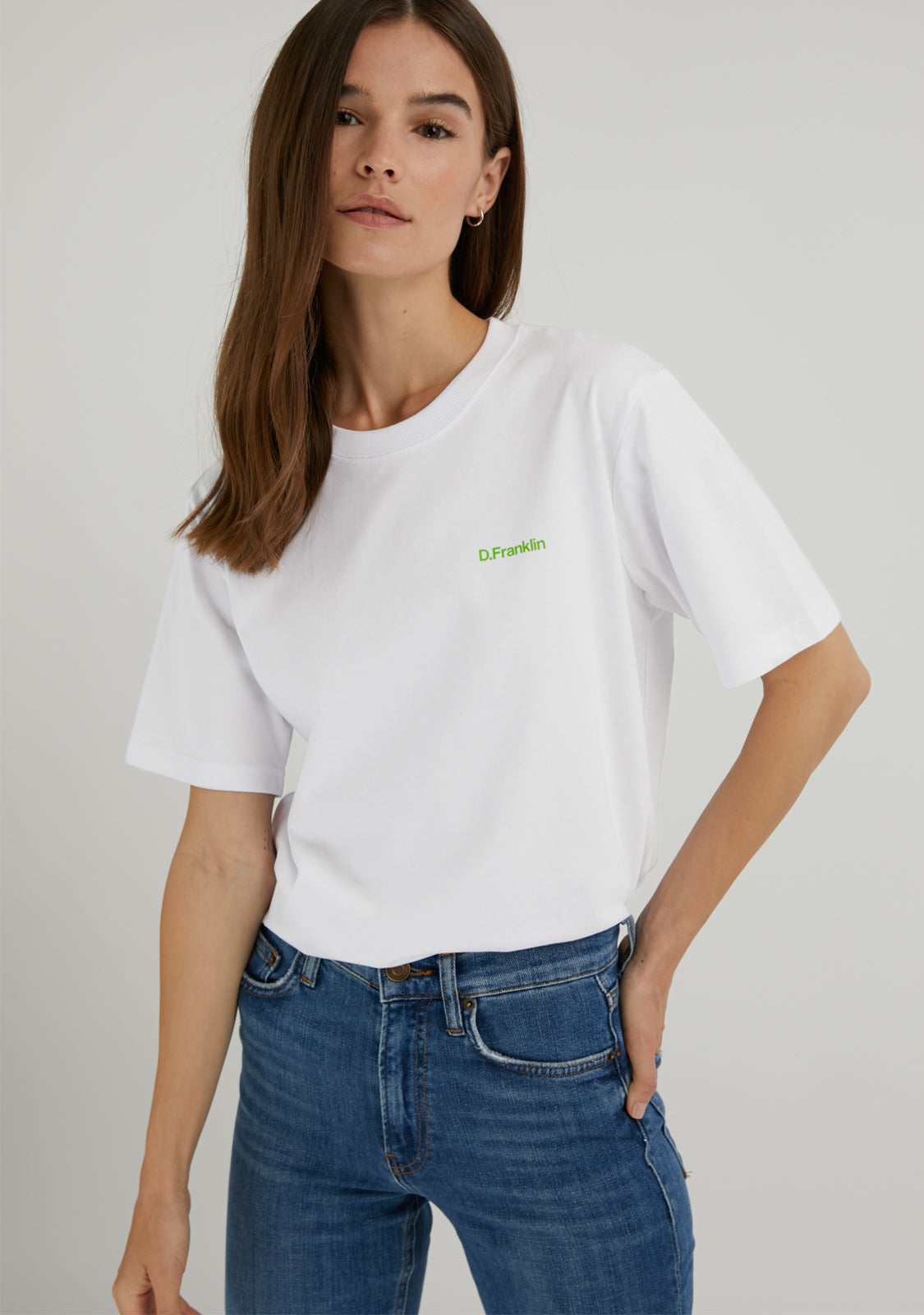 Social Club T-Shirt White / Green