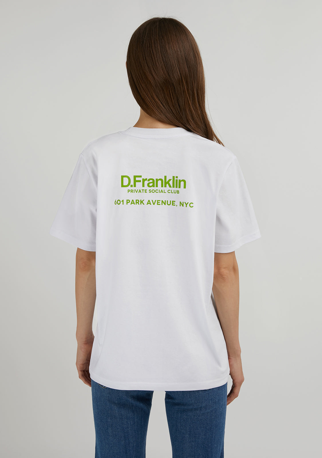 Social Club T-Shirt White / Green