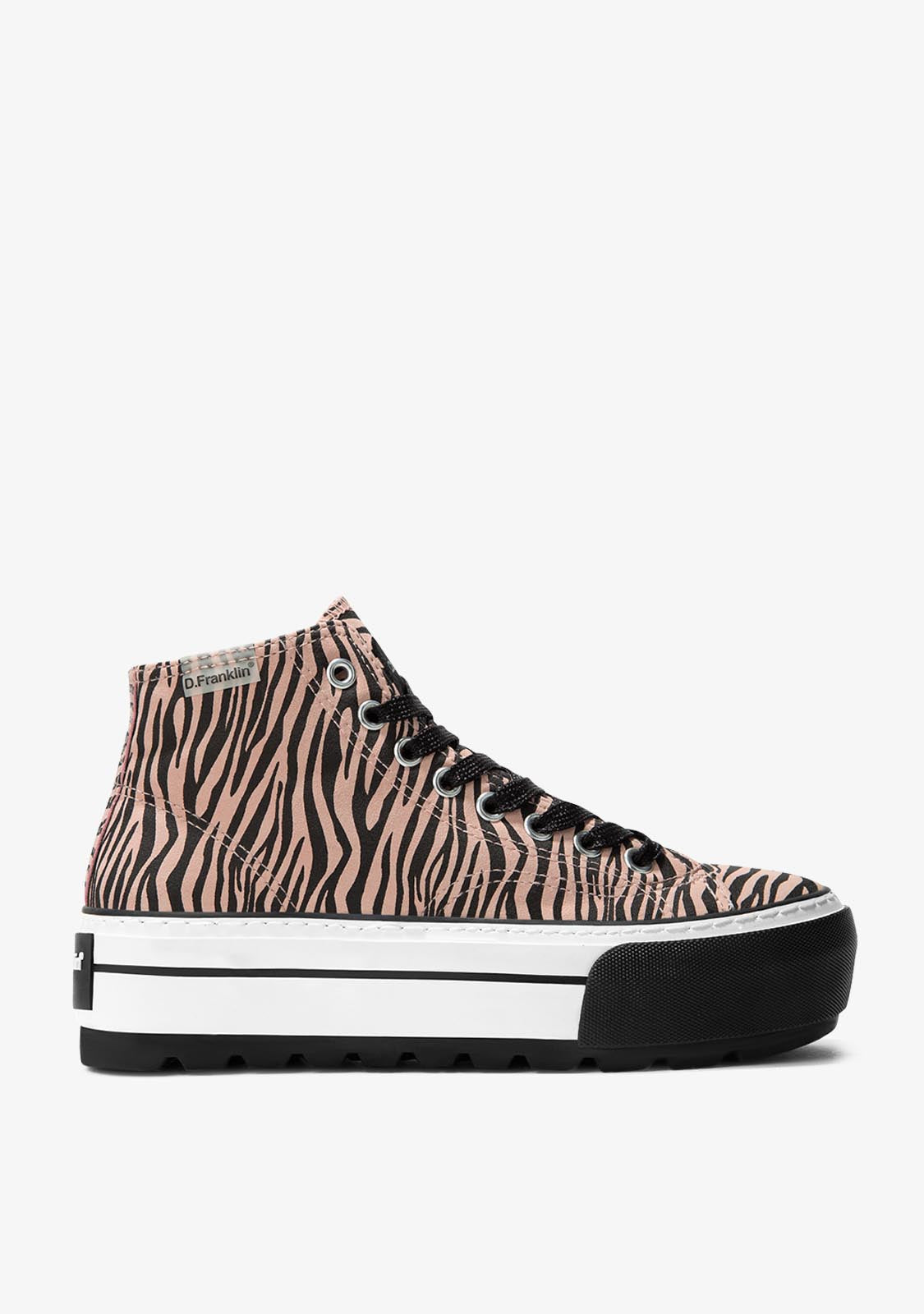 Zebra platform best sale shoes