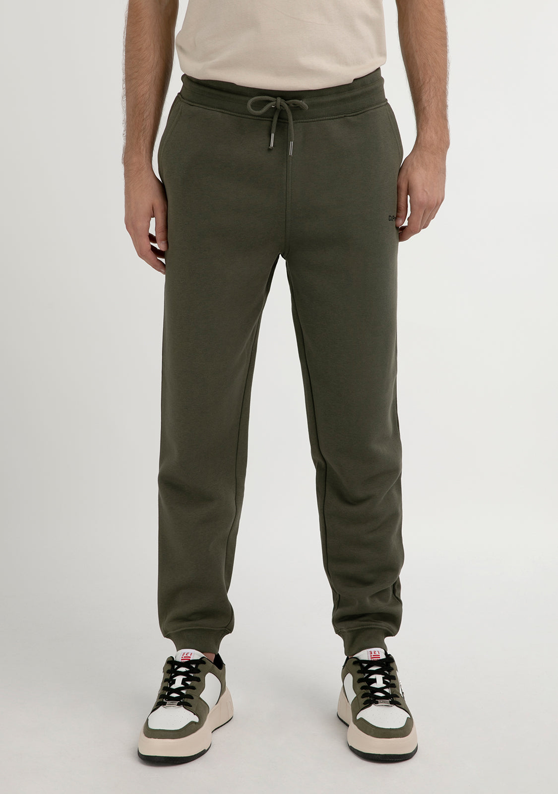 Logo Jogger Khaki / Black