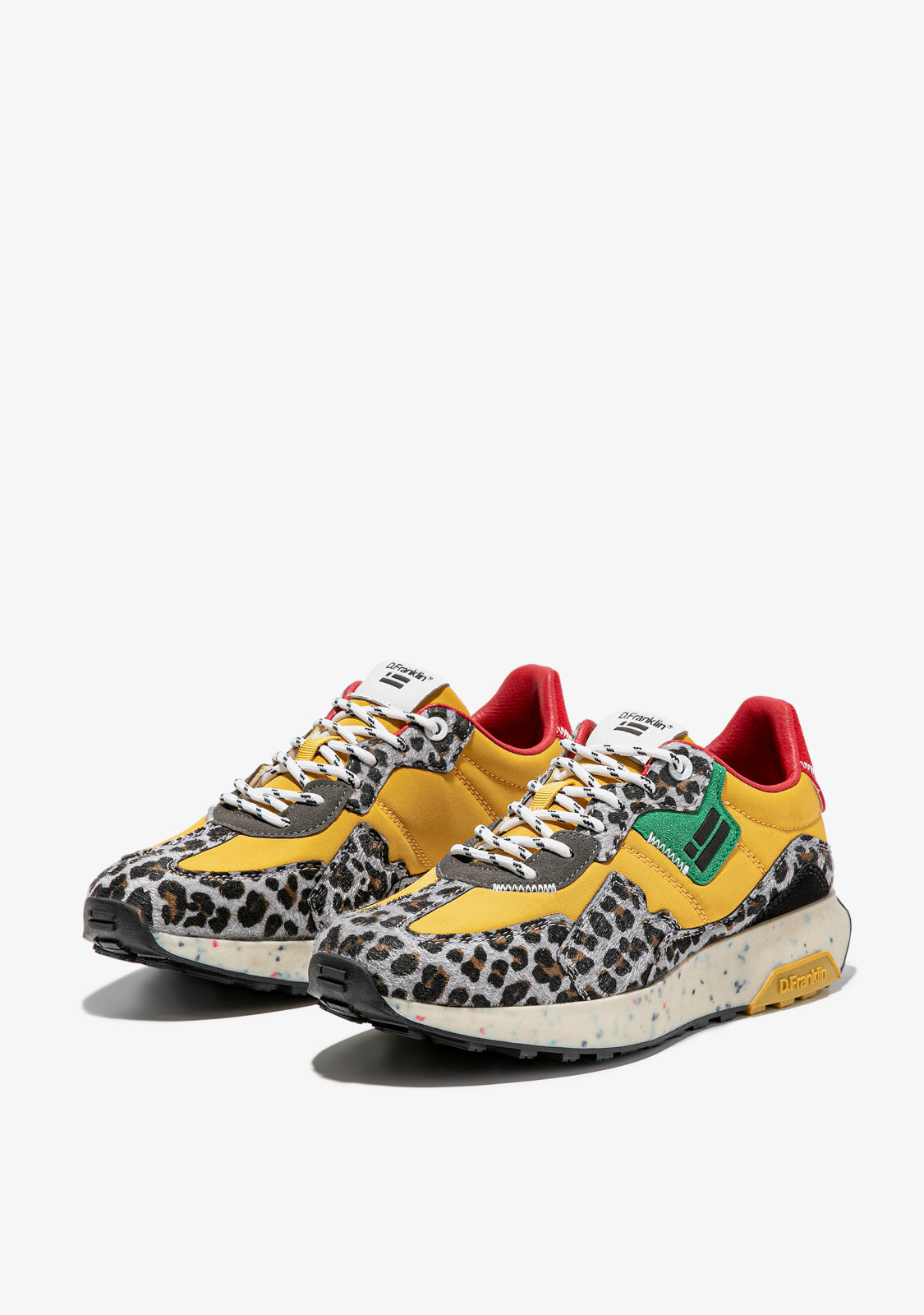 Leopard Print Antonia Sneakers Active Pony Leo Yellow