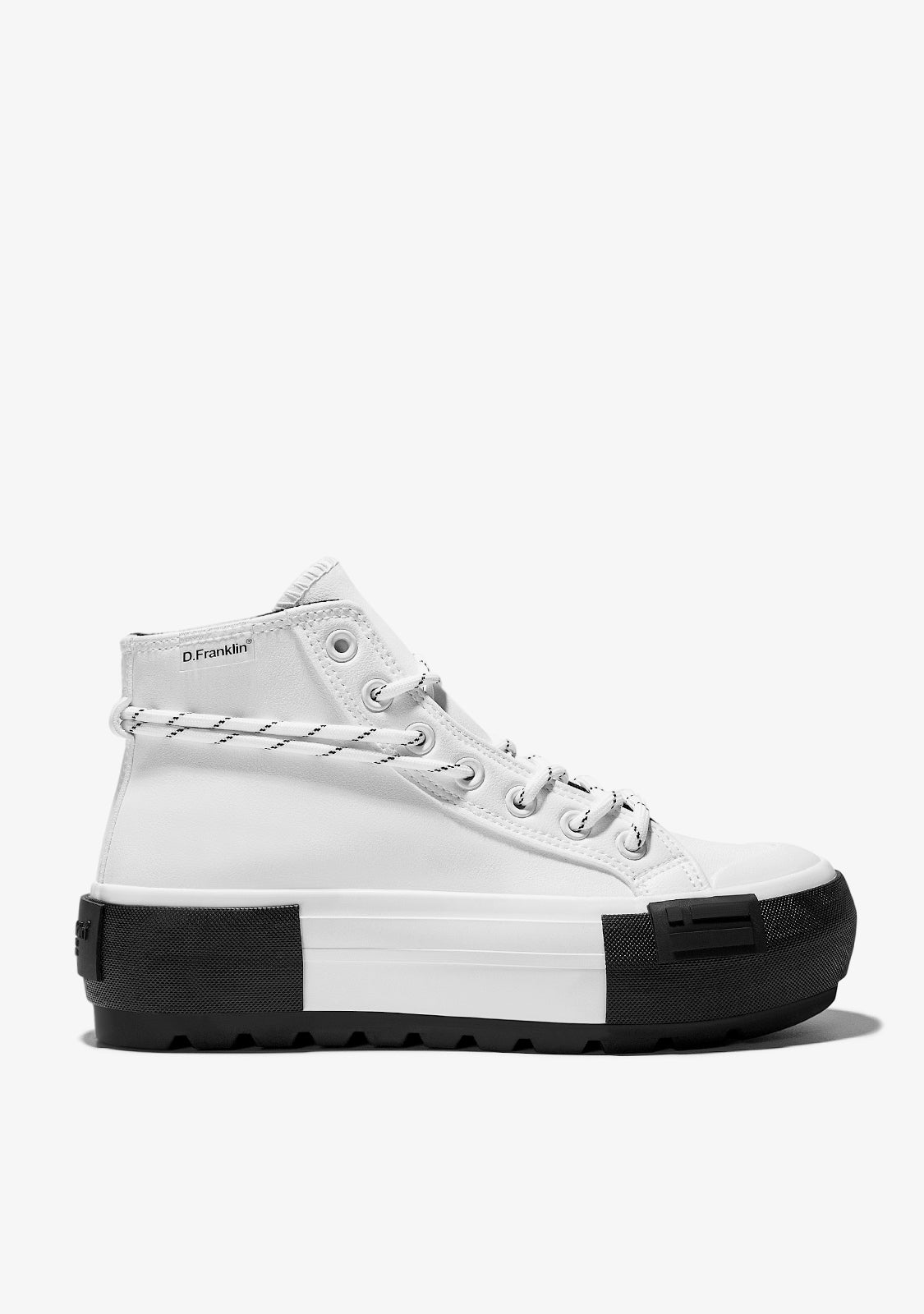 One Way Fur Track Med White / Black