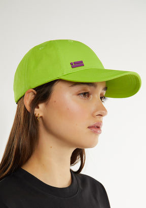 Basic Flag Cap Lime / Purple