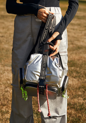 Bomb Flap Backpack Silver