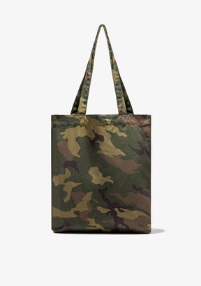 Tote Bag Camo Black