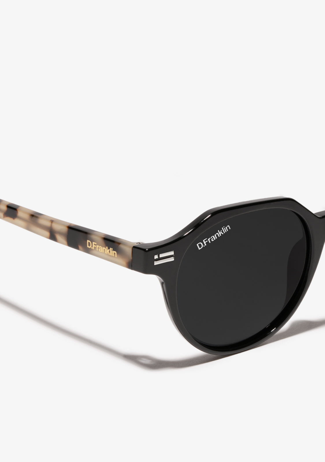 Black Round Sunglasses | D.Franklin