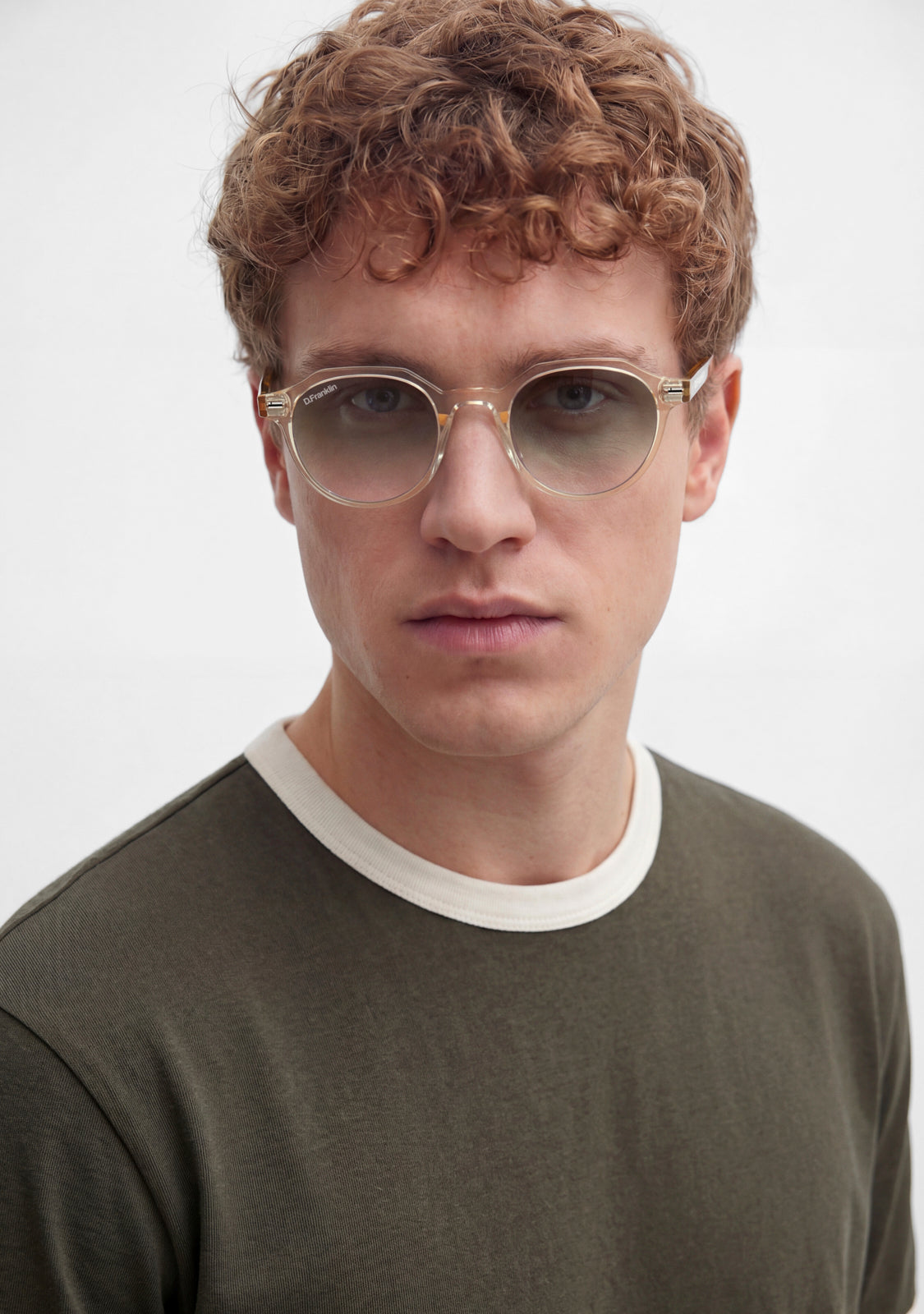 Round Sunglasses Ultra Light S Round Trans Grey | D.Franklin