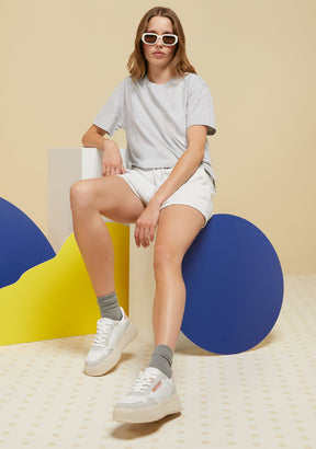 Court Basic White / Pink