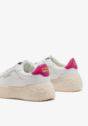 Court Tennis White / Fuchsia