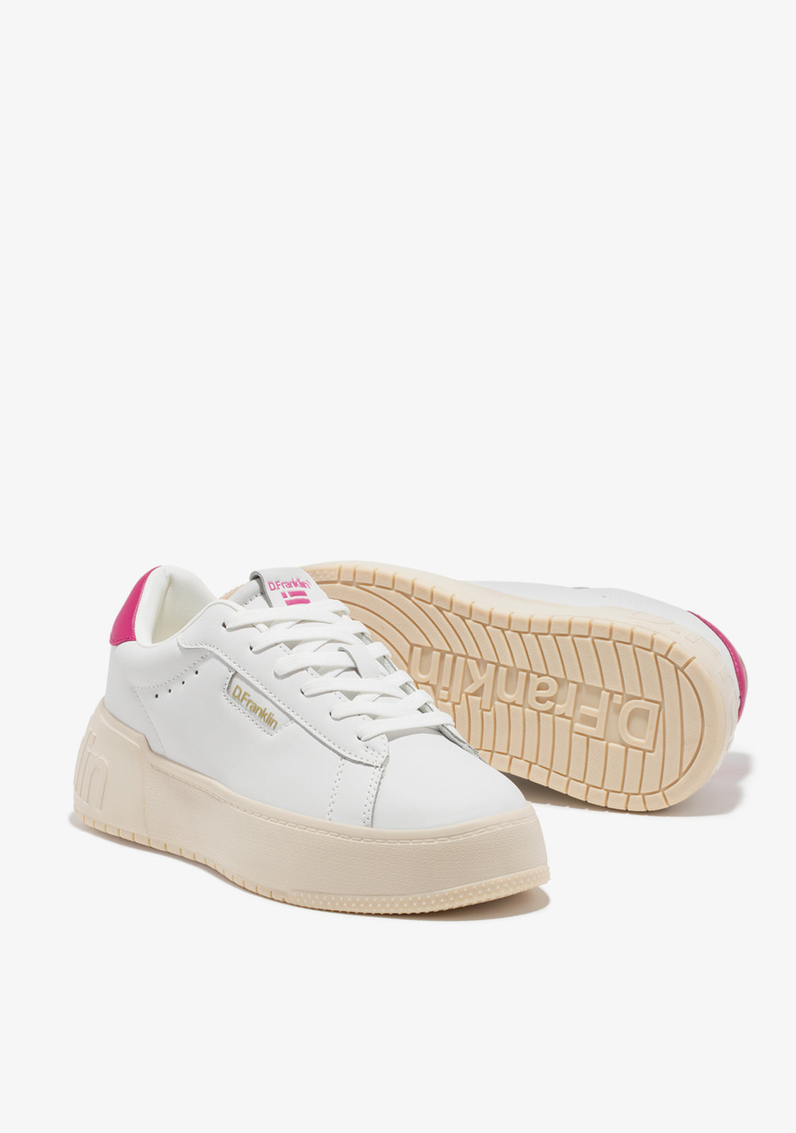 Court Tennis White / Fuchsia