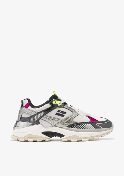347 Track Flame Multi Silver