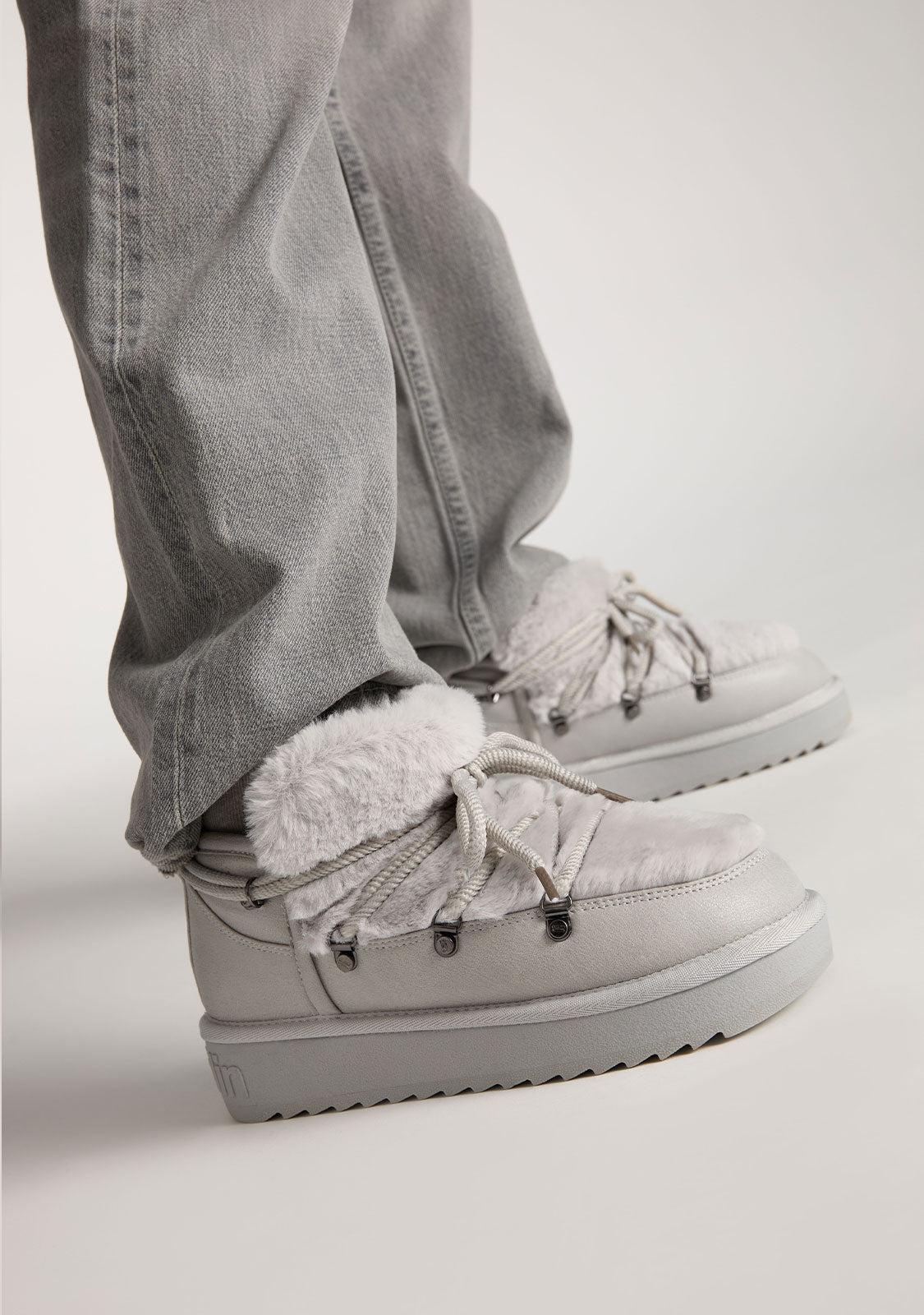 D FRANKLIN ZAPATOS / BOOTS / NORDIC Nordic Trk Fur Low Light Grey