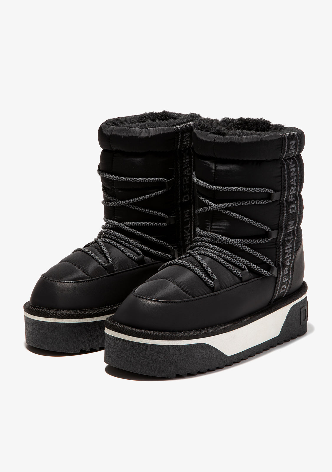 D.Franklin Winter boots - black - Zalando.de