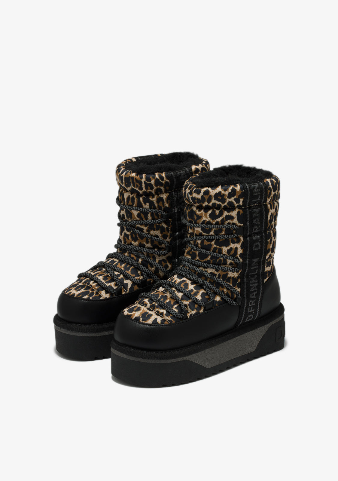 D FRANKLIN ZAPATOS / BOOTS / NORDIC Nordic V2 Bomb Leopard Kids