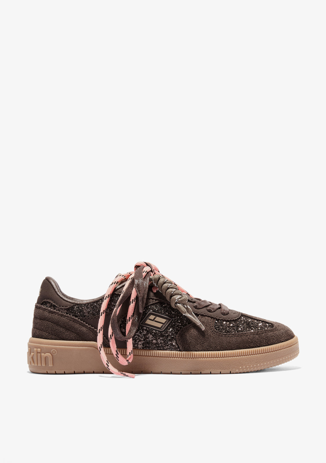 D FRANKLIN ZAPATOS / SNEAKERS / TENNIS REBEL LAB GLITTER BROWN