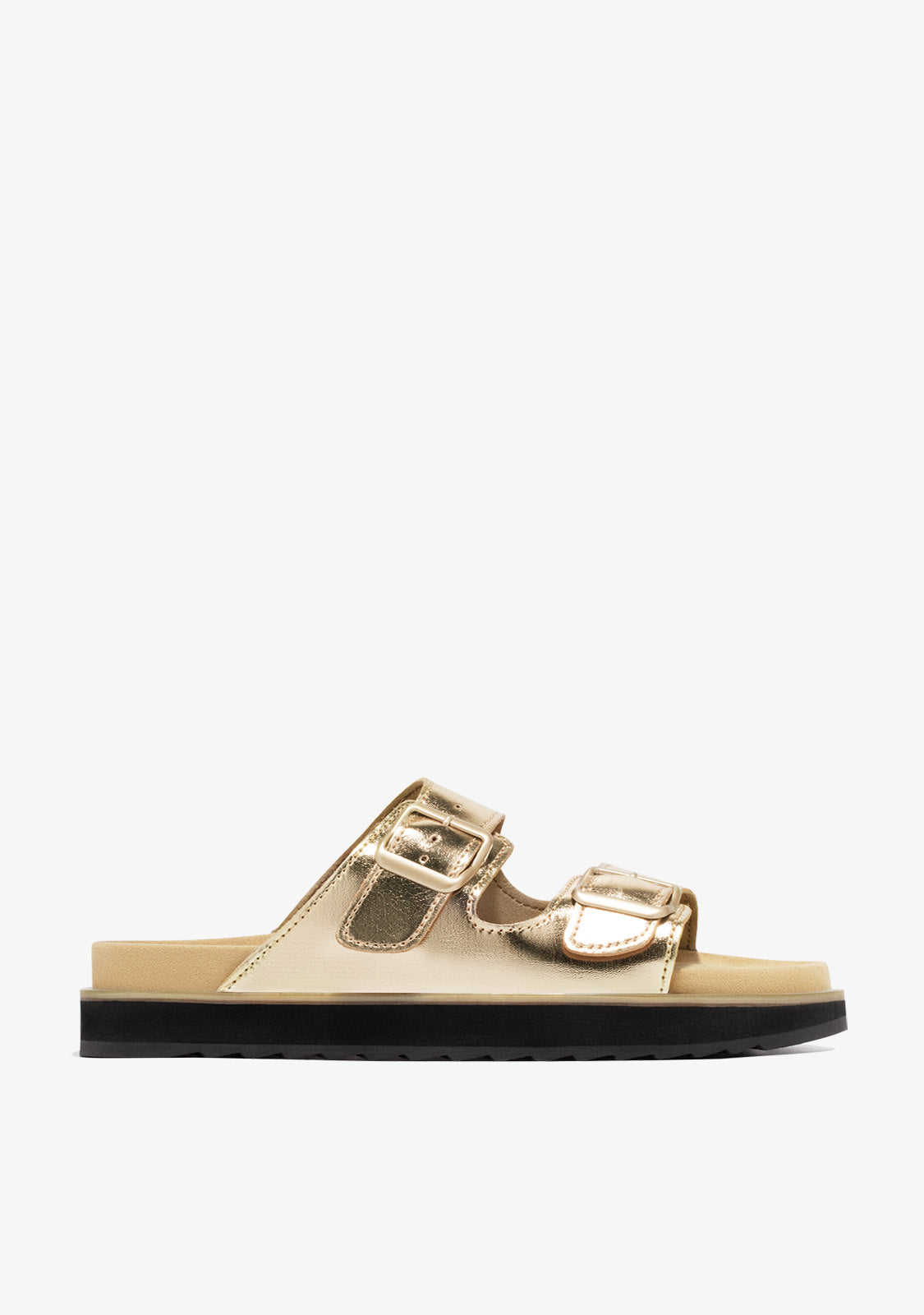 Nordic Sandal Buckle Zebra