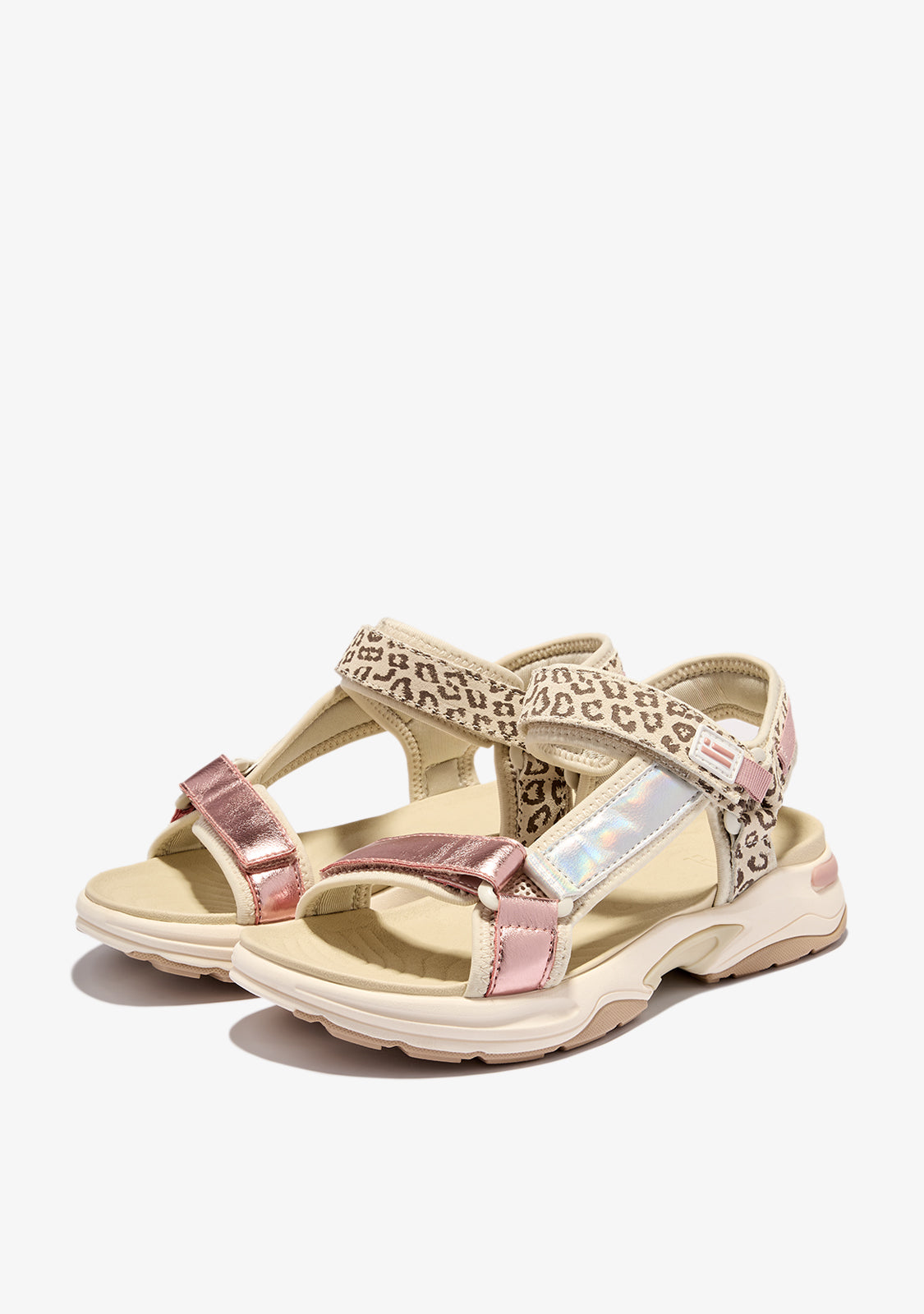 Women's Sandal Print Rose 347 | D.Franklin