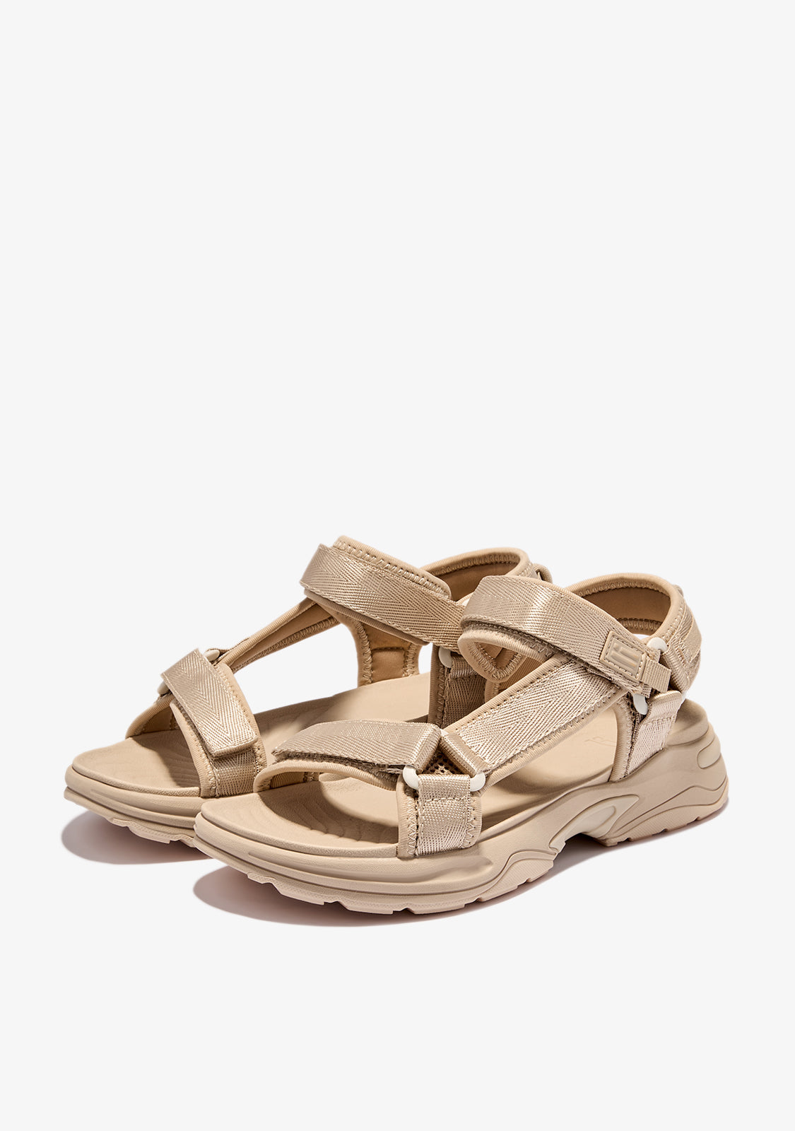 Women's Sandal Nylon Beige 347 | D.Franklin