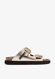 Vibe Sandals Buckle Met Platinum