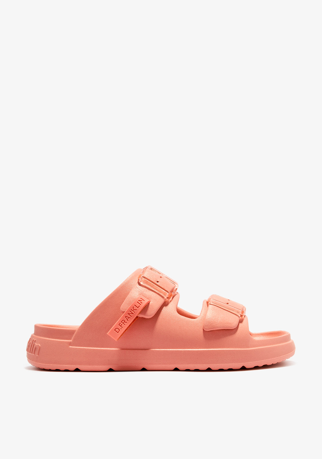 Women's Vibe Foam 2 Buckles Rose Mix Sandals | D.Franklin
