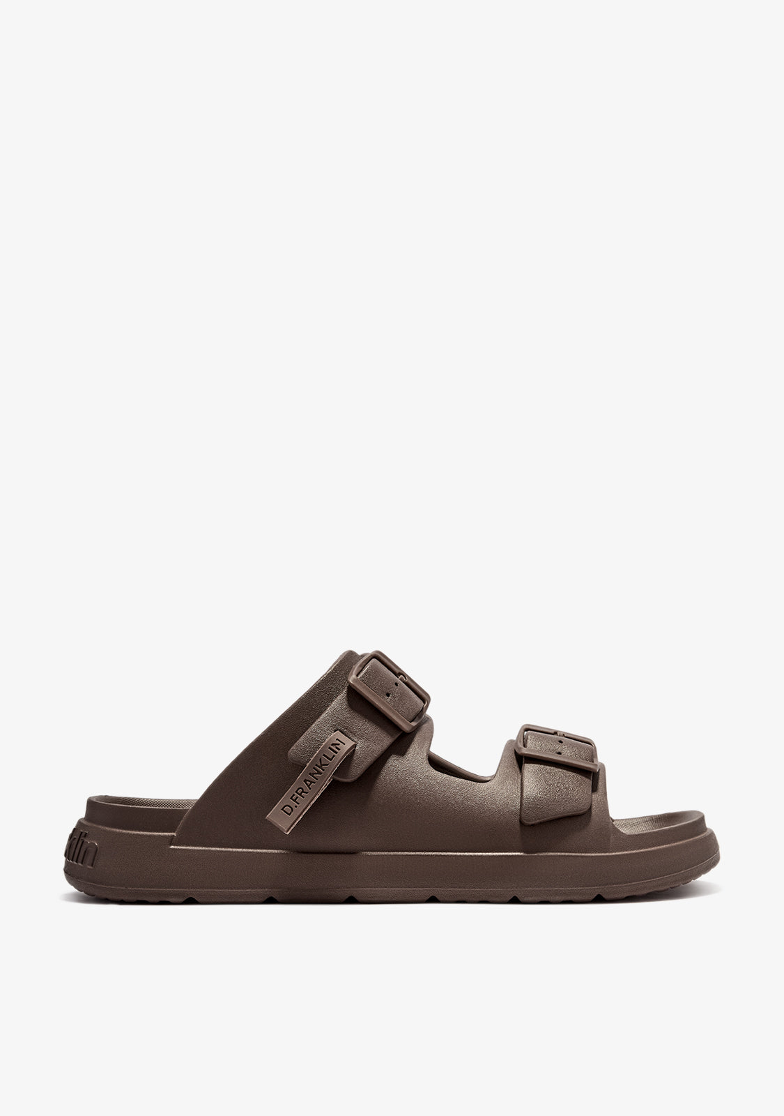 Vibe Foam 2 Buckles Cristal Navy Sandals | D.Franklin
