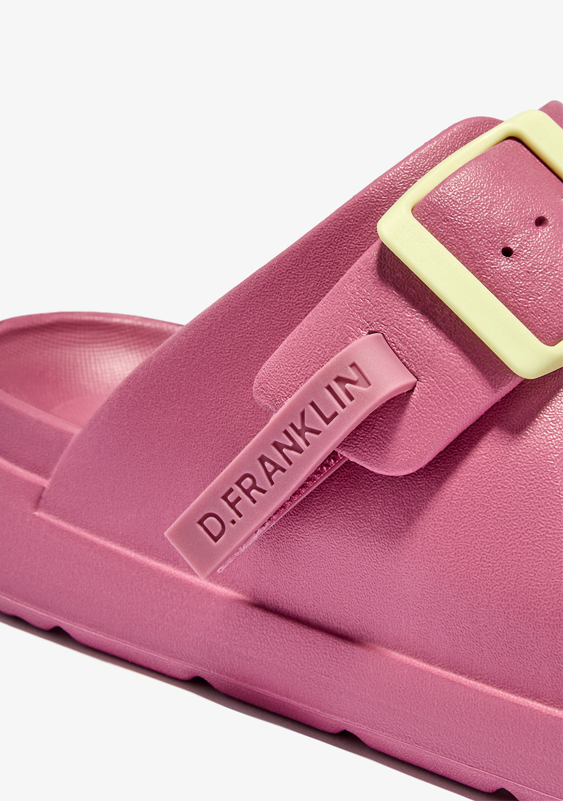 Women's Vibe Foam 2 Buckles Rose Mix Sandals | D.Franklin