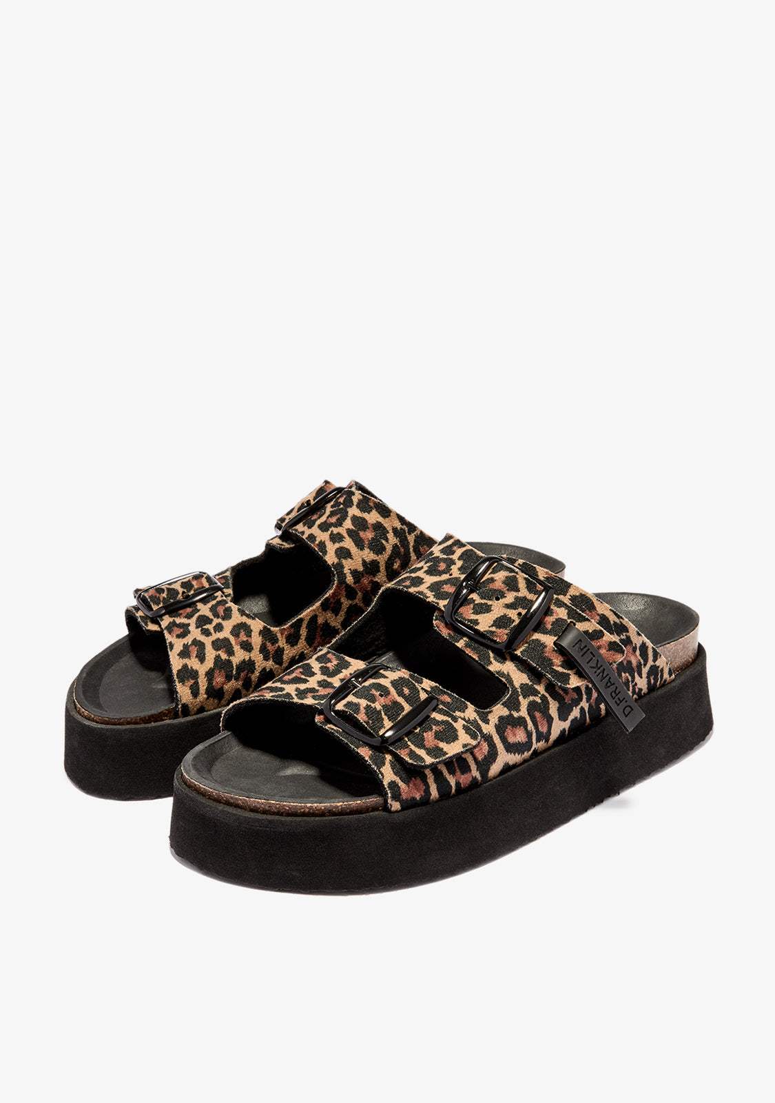Women's Vibe Sandals Buckle Platform Leo | D.Franklin