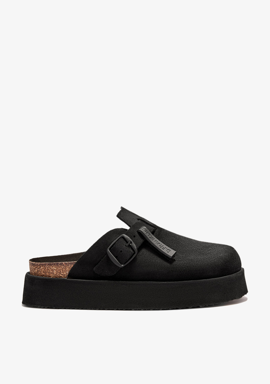 Unisex Vibe Clog Suede Chocolate | D.Franklin