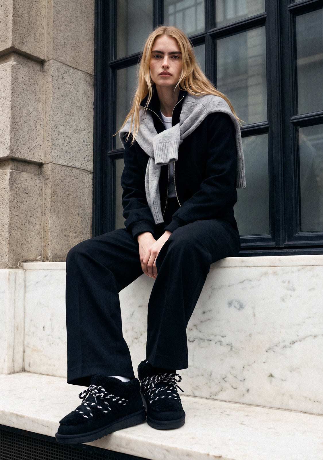 Nordic Lite Sherpa Black | Australian Boots | D.Franklin