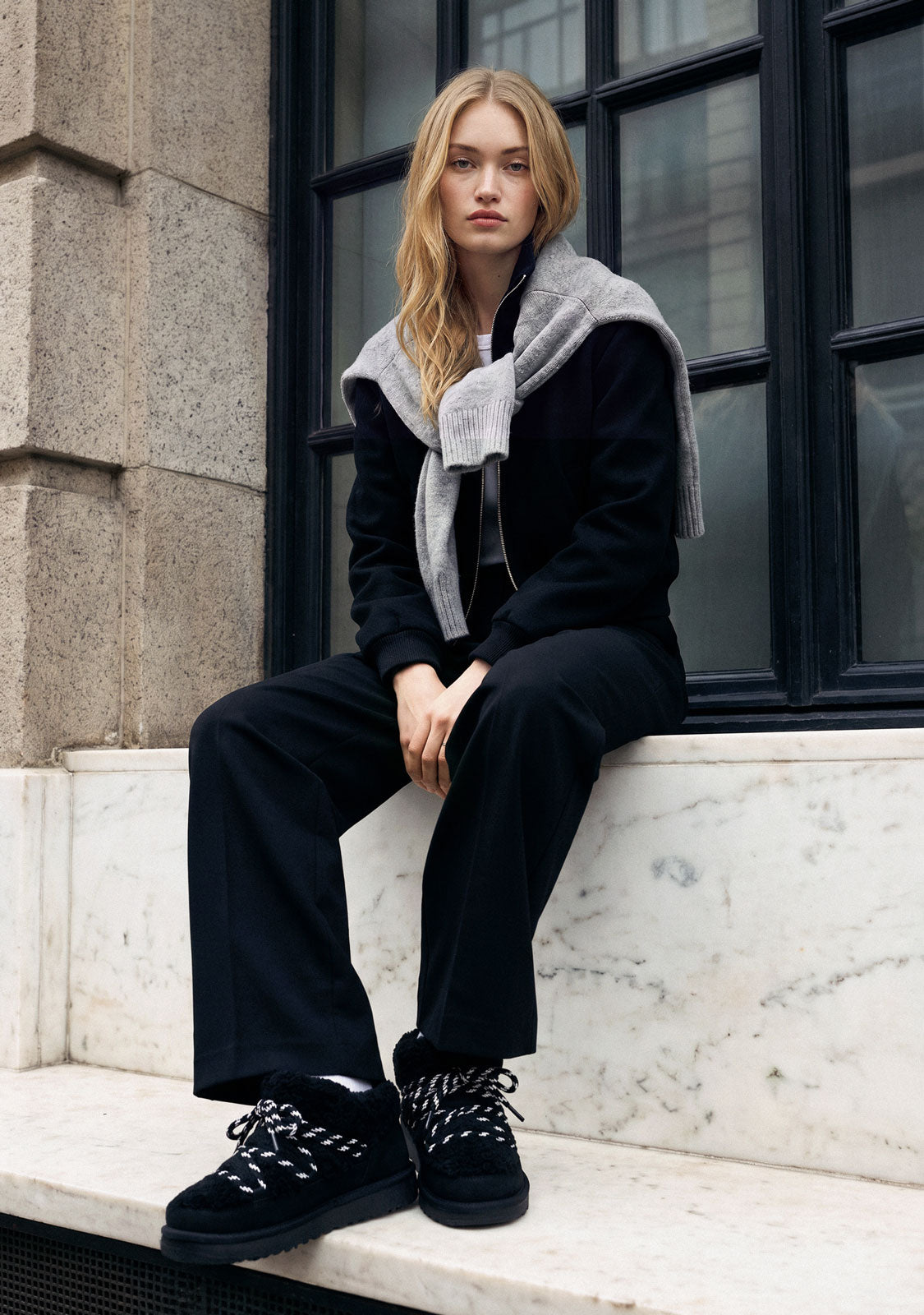 Nordic Lite Sherpa Black | Australian Boots | D.Franklin