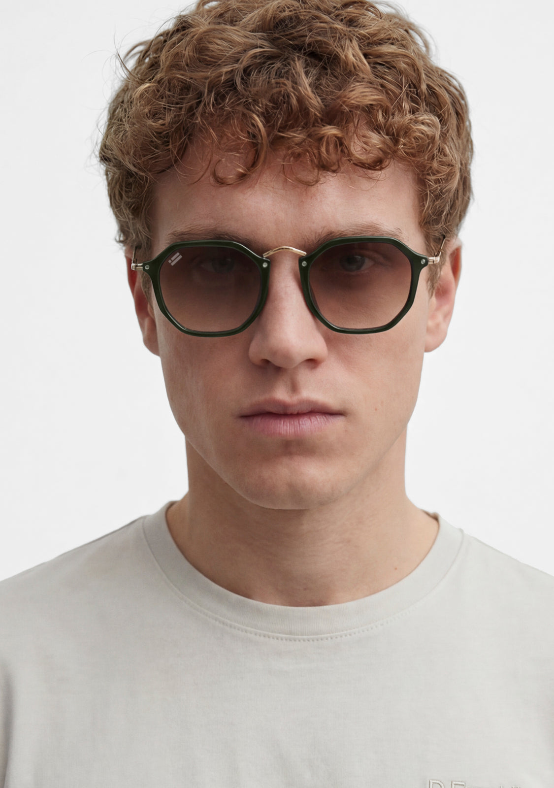 Brown Sunglasses Roller HEX Dark Green | D.Franklin®