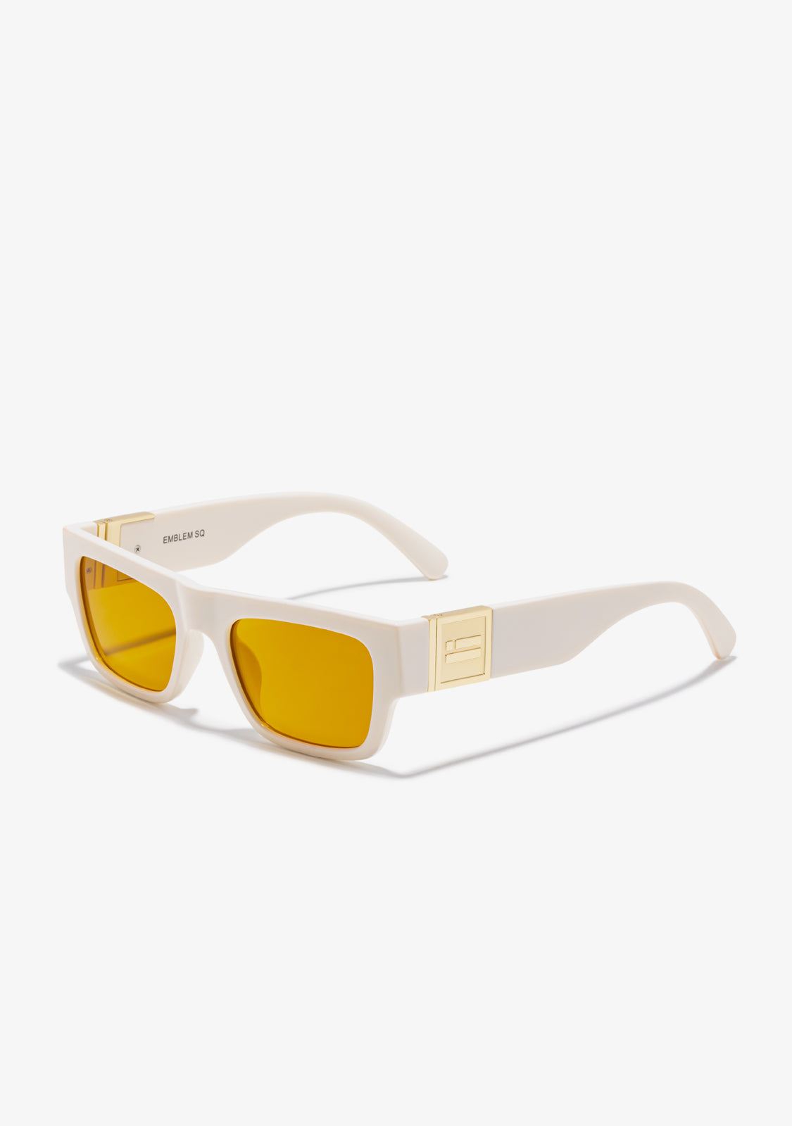 Emblem SQ White Ivory / Yellow