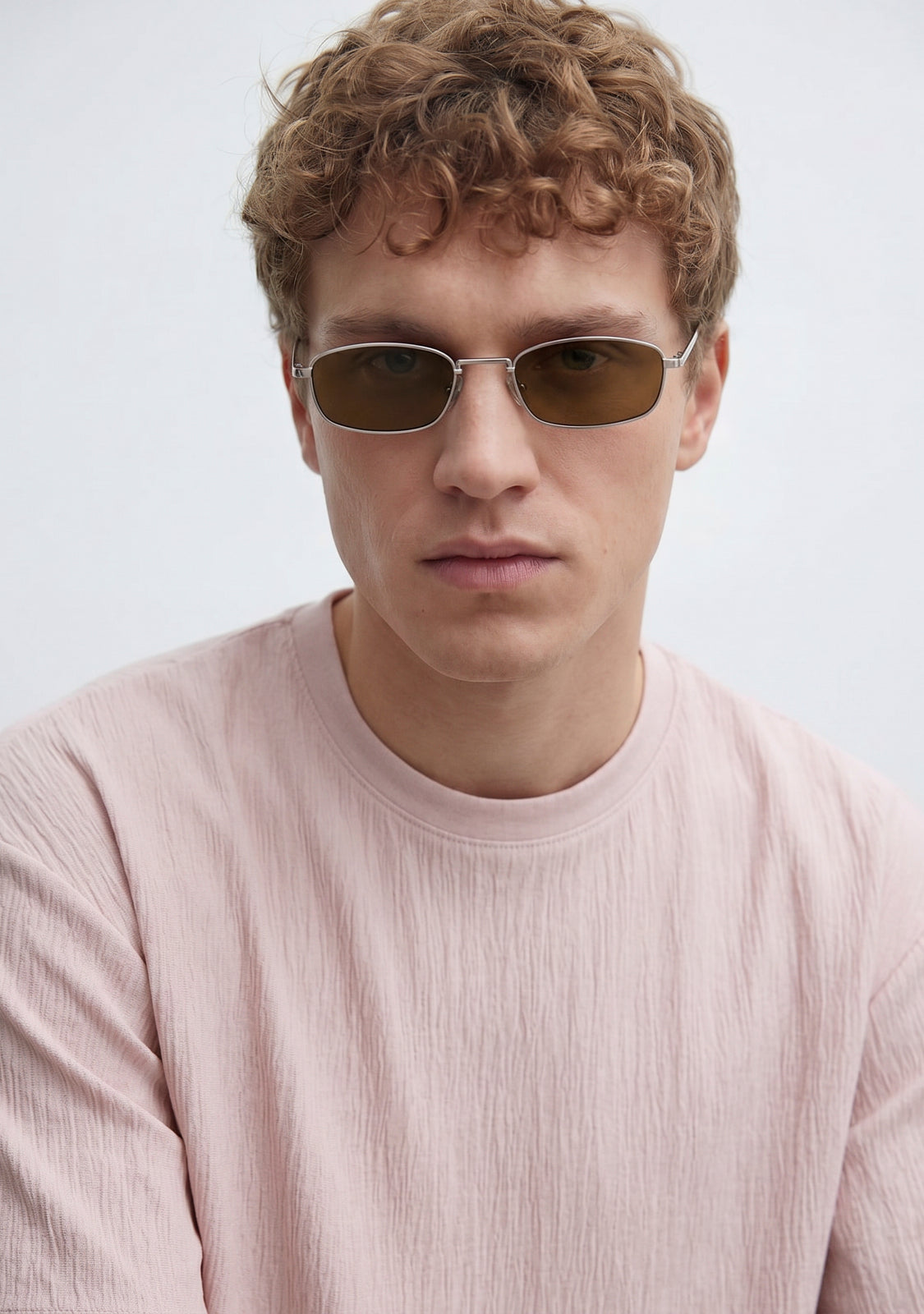 Brown Sunglasses Square Legacy Silver | D.Franklin®