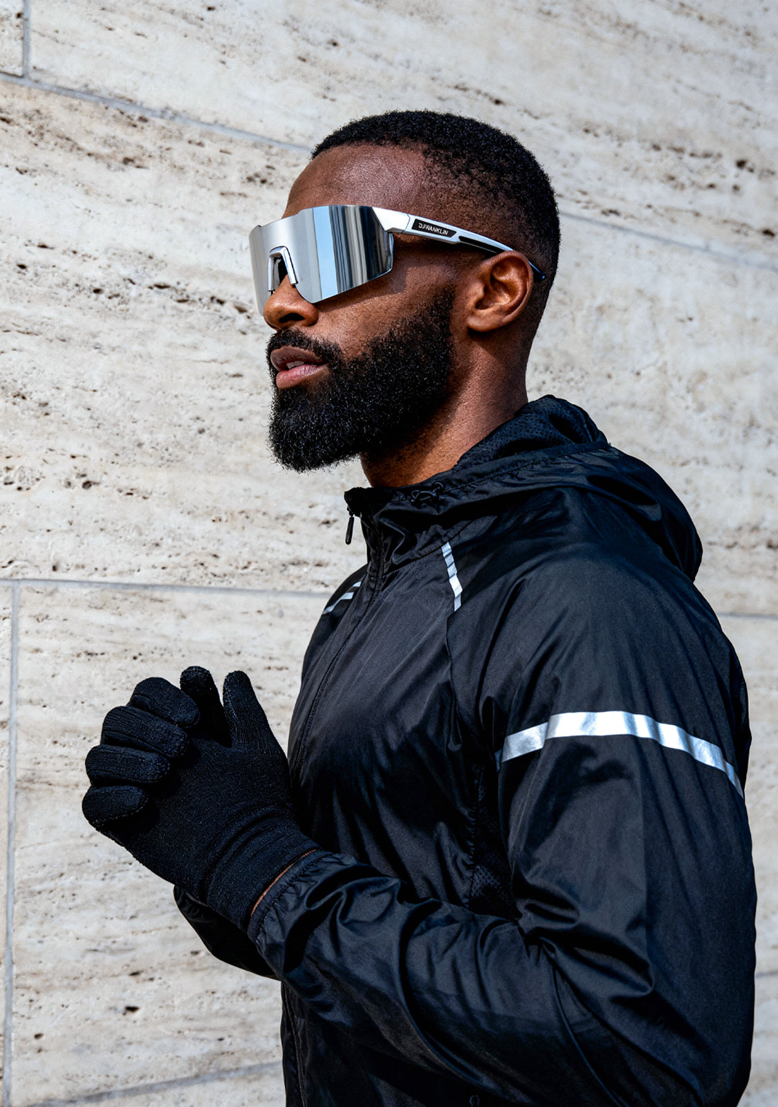 Sports Sunglasses Tsunami Silver Chrome | D.Franklin®