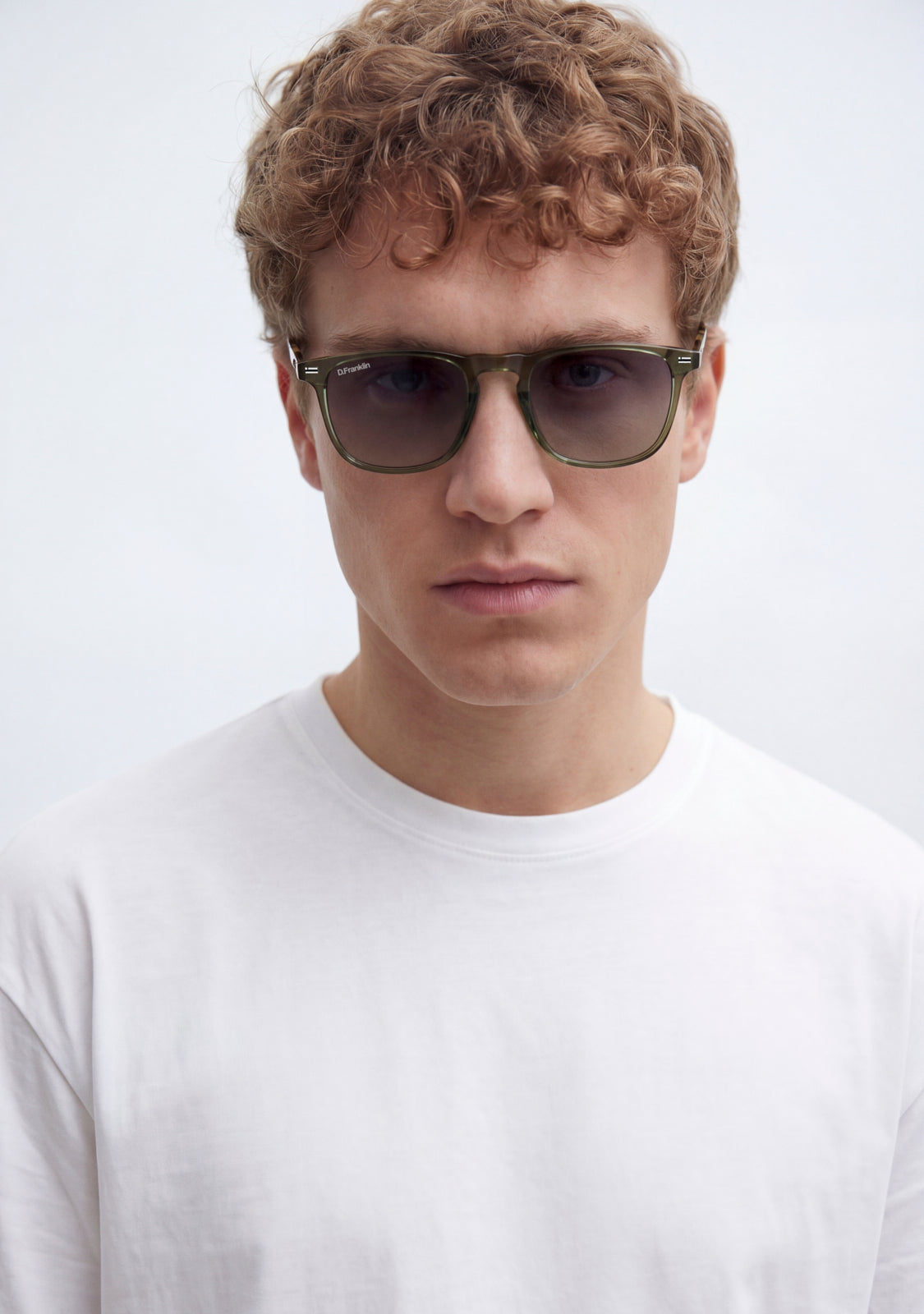 Green Sunglasses Ultra Light SQ Med Crystal | D.Franklin®