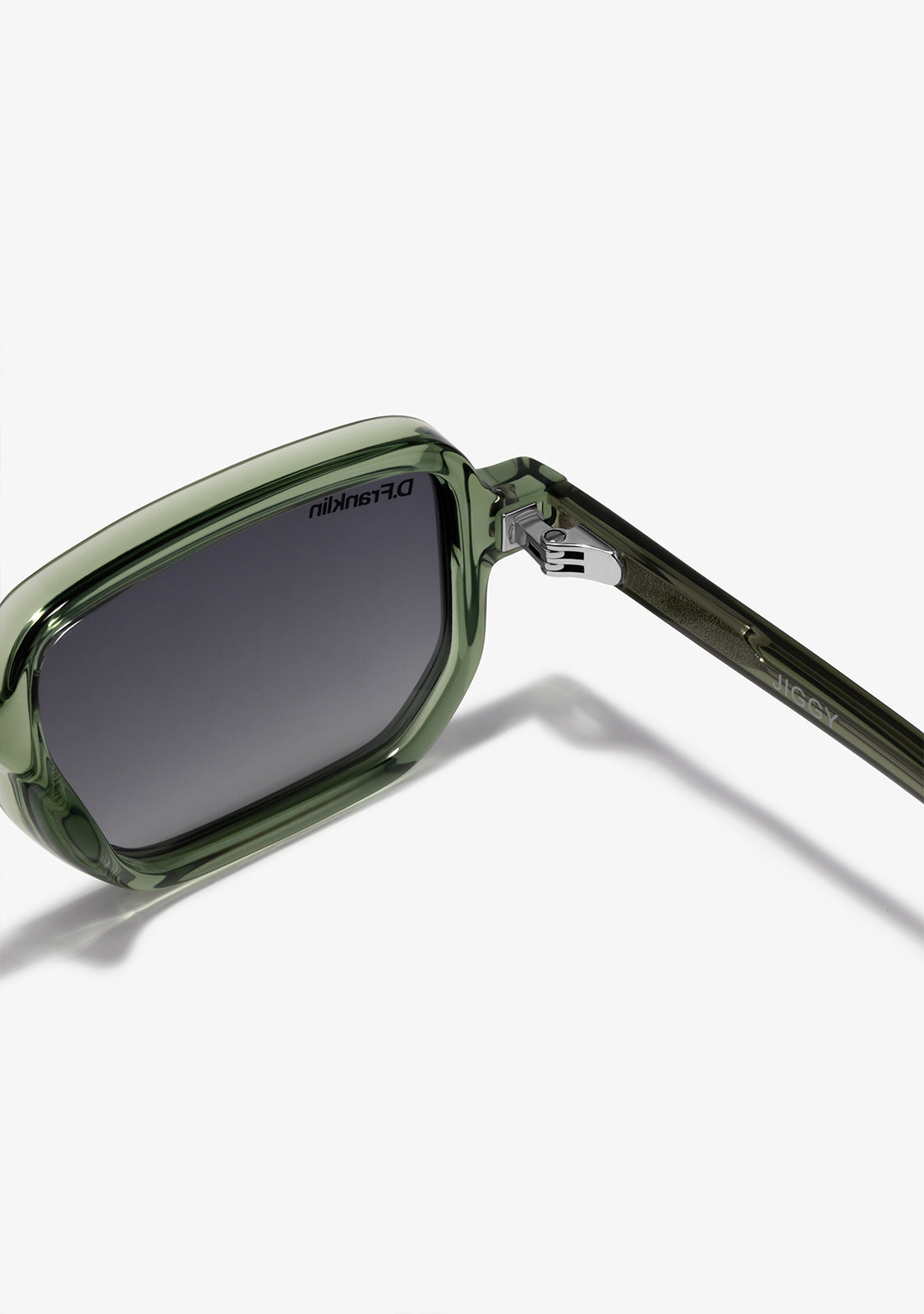 D.Franklin サングラス JIGGYCRYSTALGREEN SMOKE Jiggy Transparent / Smoke