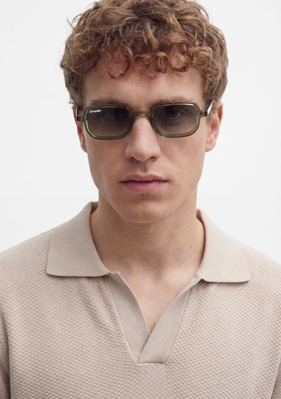 Green Sunglasses Jiggy Crystal Green | D.Franklin®