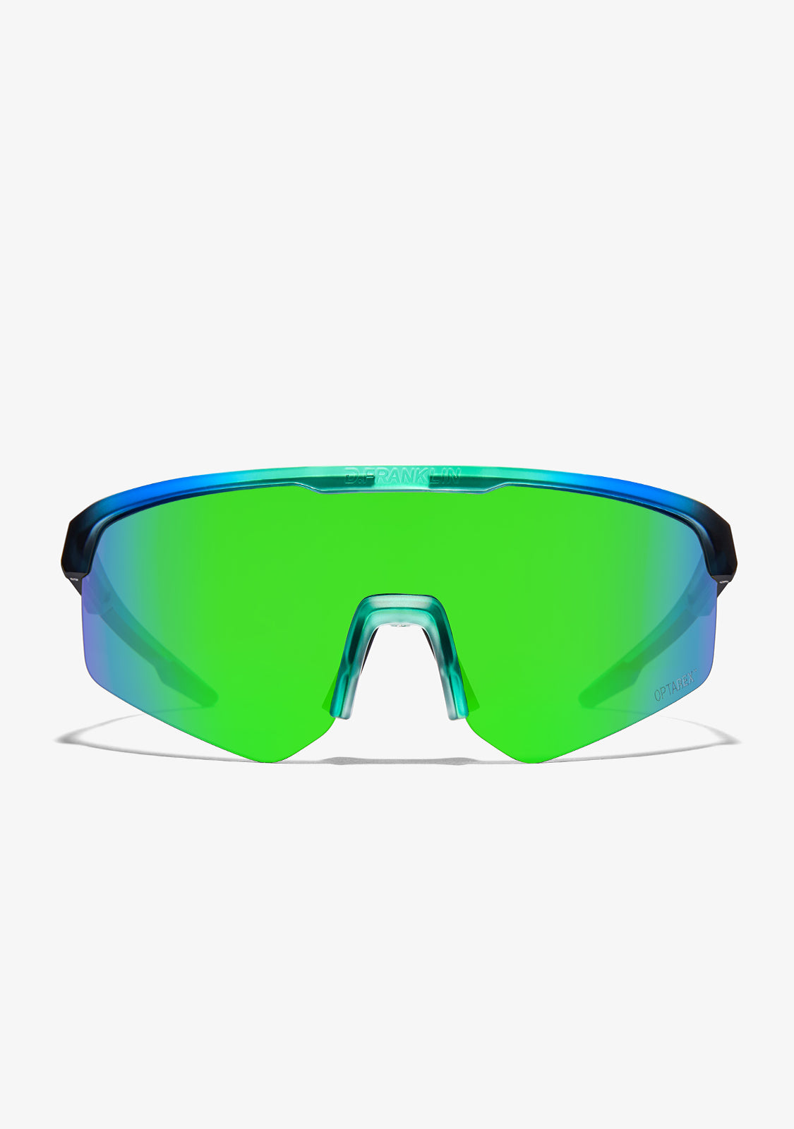 Hurricane Black/Blue Sports Sunglasses | D.Franklin®