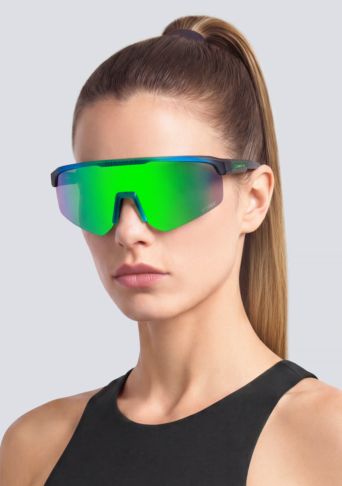 洋楽 HUrricane / terms&deff nish'n(s) Sports Sunglasses Hurricane Fifty Grad Green / Green | D.Franklin