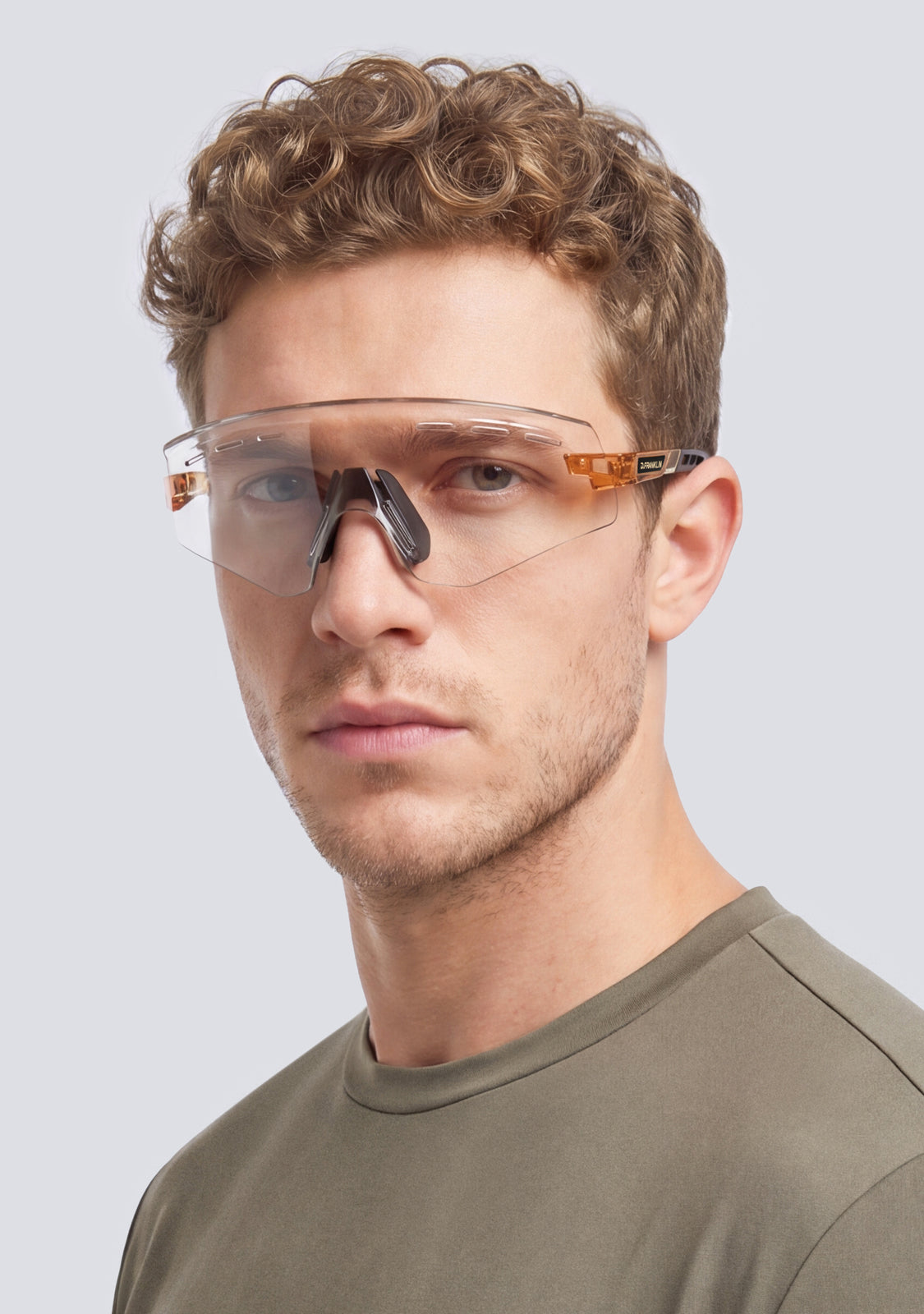 Thunder Rimless Photochromic Orange