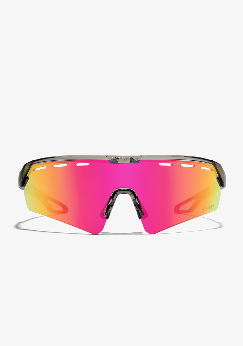 Sports Sunglasses Thunder Fifty Low Dark Grey / Mirror Purple | D